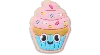 Jibbitz Cupcake With Smile