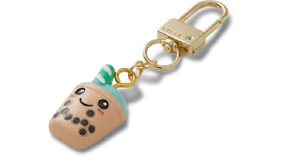 Jibbitz Cute Boba Drink Bag Charm