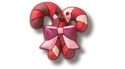 Jibbitz Cute Candy Cane Friends