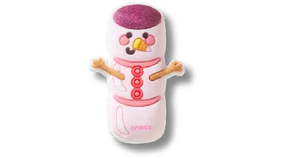 Jibbitz Cute Marshmallow Snowman