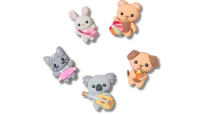 Jibbitz Cutie Animal Friends 5 Pack