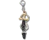 Jibbitz Dagger And Tooth Charm In Multi