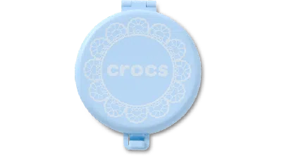Jibbitz Dainty Compact Mirror In Blue