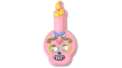 Jibbitz Dia De Los Muertos Glow In Pink