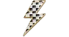 Jibbitz Dice Print Lightning Bolt