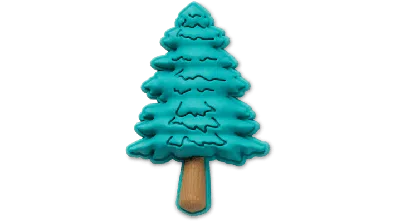 Jibbitz Dimensional Pine Tree
