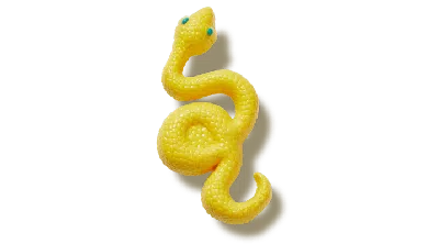 Jibbitz Dimensional Snake