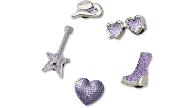 Jibbitz Disco Concert 5 Pack