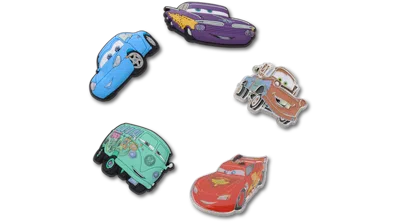 Jibbitz Disney & Pixar Cars Og 5 Pack In Multi