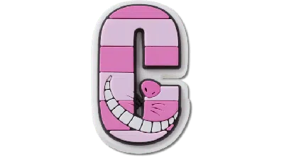 Jibbitz Disney ™ Alphabet C In Pink