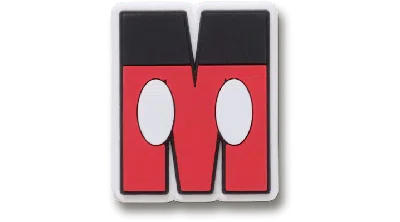 Jibbitz Disney ™ Alphabet M In Red