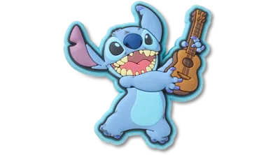 Jibbitz Disney Stitch Ukulele