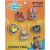 Jibbitz Disney's Zootopia 5-pack ™ Shoe Charms In Multi