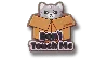 Jibbitz Dont Touch Me Kitty