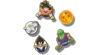 Jibbitz Dragon Ball Z 5 Pack