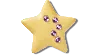 Jibbitz Dreamsicle Sparkly Gem Star