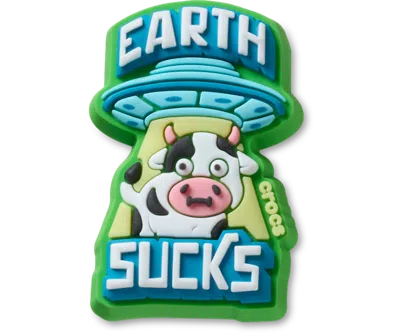 Jibbitz Earth Sucks Ufo