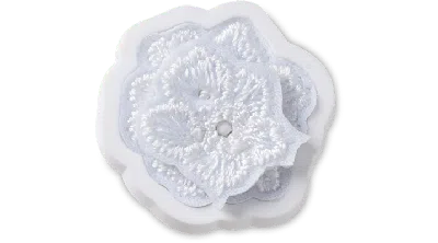 Jibbitz Elegant White Floral 1