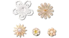 Jibbitz Elevated Flower Gem 5 Pack