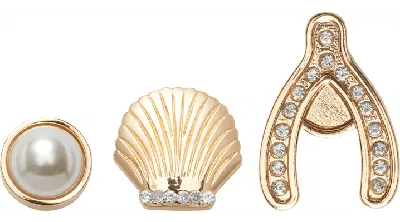 Jibbitz Elevated Gold 3 Pack 2