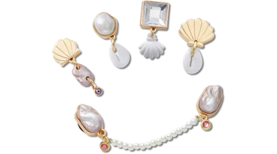 Jibbitz Elevated Pearl 5 Pack