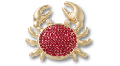 Jibbitz Enamel Crab