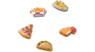 Jibbitz Favorite Foods 5 Pack