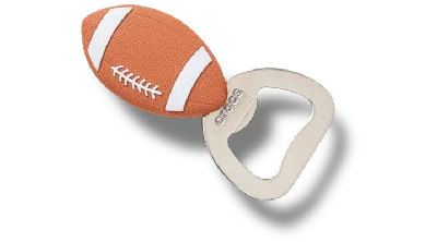 Jibbitz Football Bottle Opener In Multi