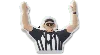 Jibbitz Football Ref
