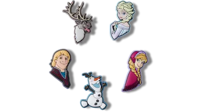 Jibbitz Frozen 5 Pack In White