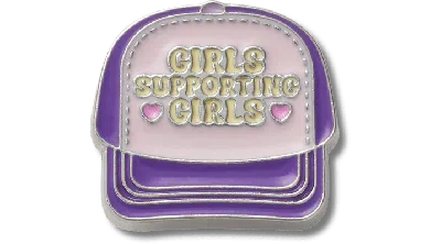 Jibbitz Girls Supporting Girls In Purple