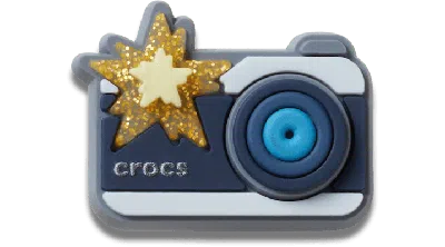 Jibbitz Glitter Camera Flash