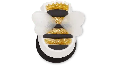 Jibbitz Glitter Queen Bee
