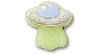 Jibbitz Glow In The Dark Ufo