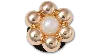 Jibbitz Gold And Pearl Tiny Flower