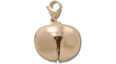 Jibbitz Gold Bell Charm
