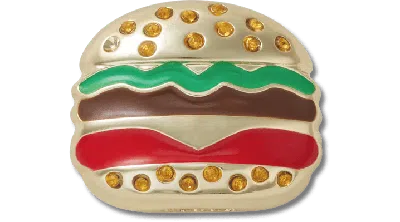 Jibbitz Gold Burger