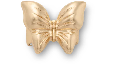 Jibbitz Gold Butterfly Sandal C Charm