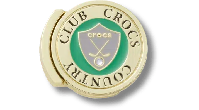 Jibbitz Gold Country Club Ball Marker