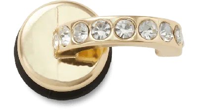 Jibbitz Gold Diamond Hoop