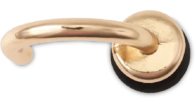 Jibbitz Gold Earring Ring In Neutral