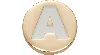 Jibbitz Gold Letter A