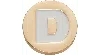 Jibbitz Gold Letter D