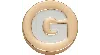 Jibbitz Gold Letter G