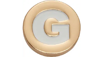 Jibbitz Gold Letter G