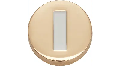 Jibbitz Gold Letter I