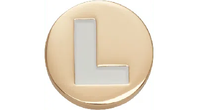 Jibbitz Gold Letter L