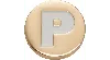 Jibbitz Gold Letter P