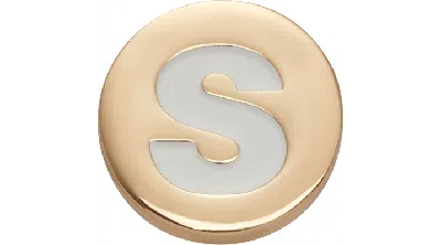 Jibbitz Gold Letter S