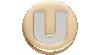 Jibbitz Gold Letter U